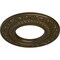Ekena Millwork Andrea Ceiling Medallion (Fits Canopies up to 4 1/8"), 8 1/8"OD x 4 1/8"ID x 1/2"P, Brass CM08ADBRS - alternate 4